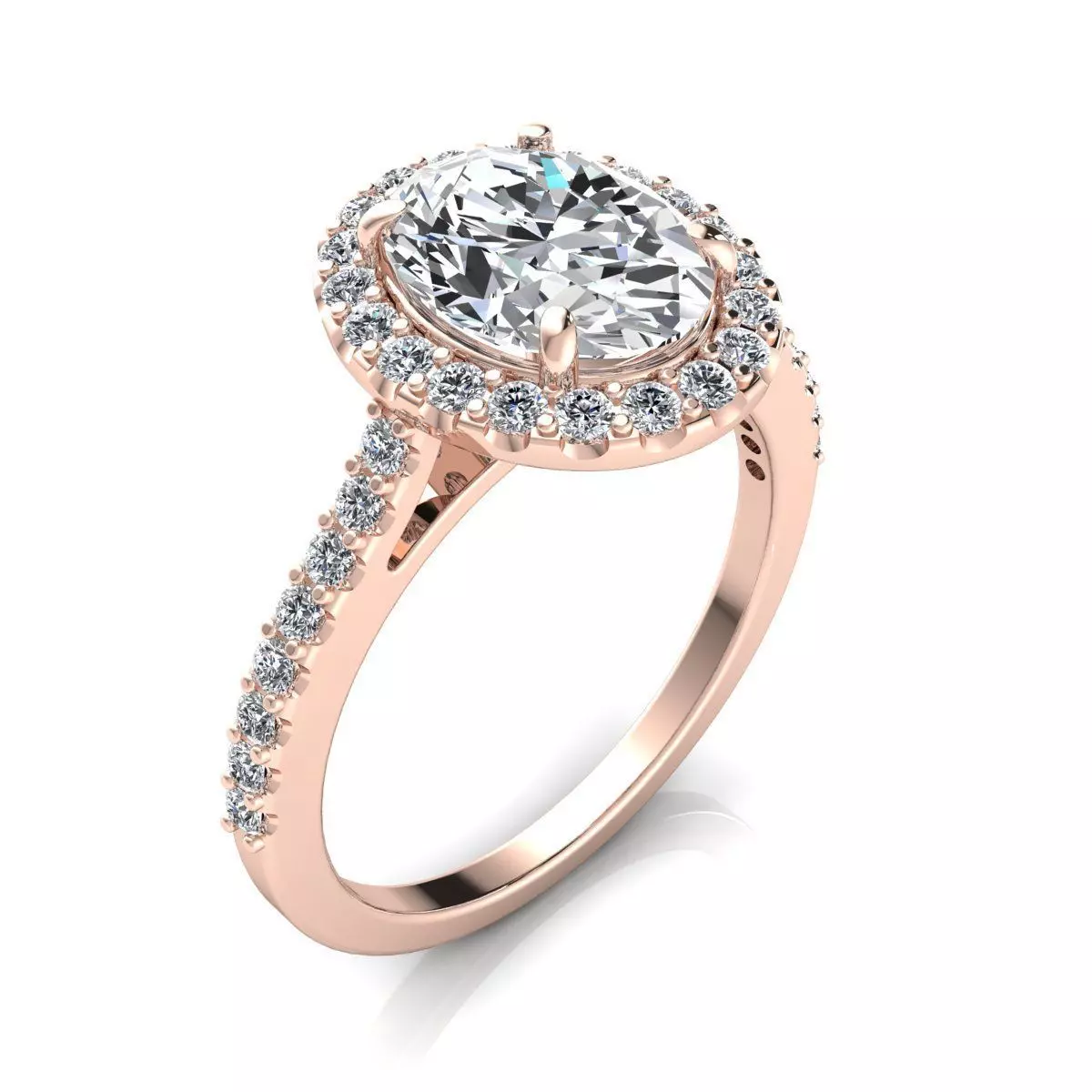 Engagement Ring 3d Print Model  3D print model_0