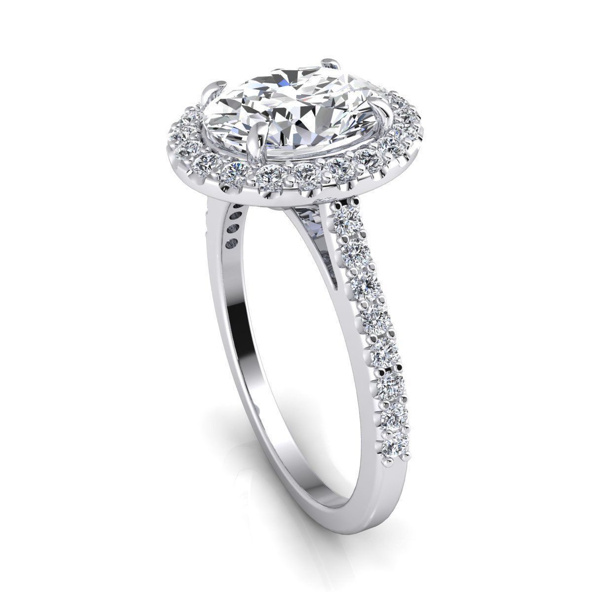 Engagement Ring 3d Print Model  3D print model_9