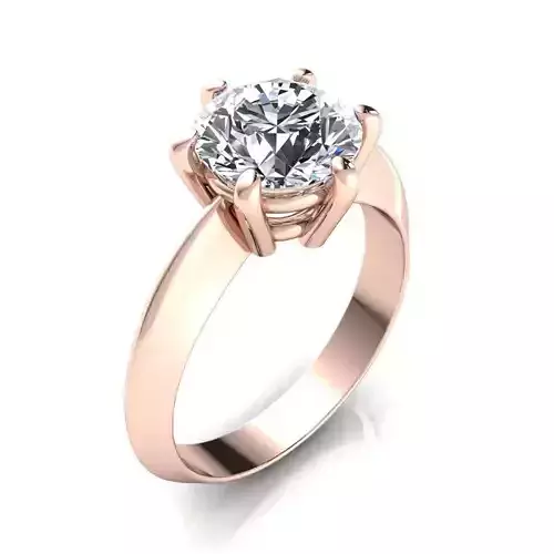 Woman Ring 3d Pring Model