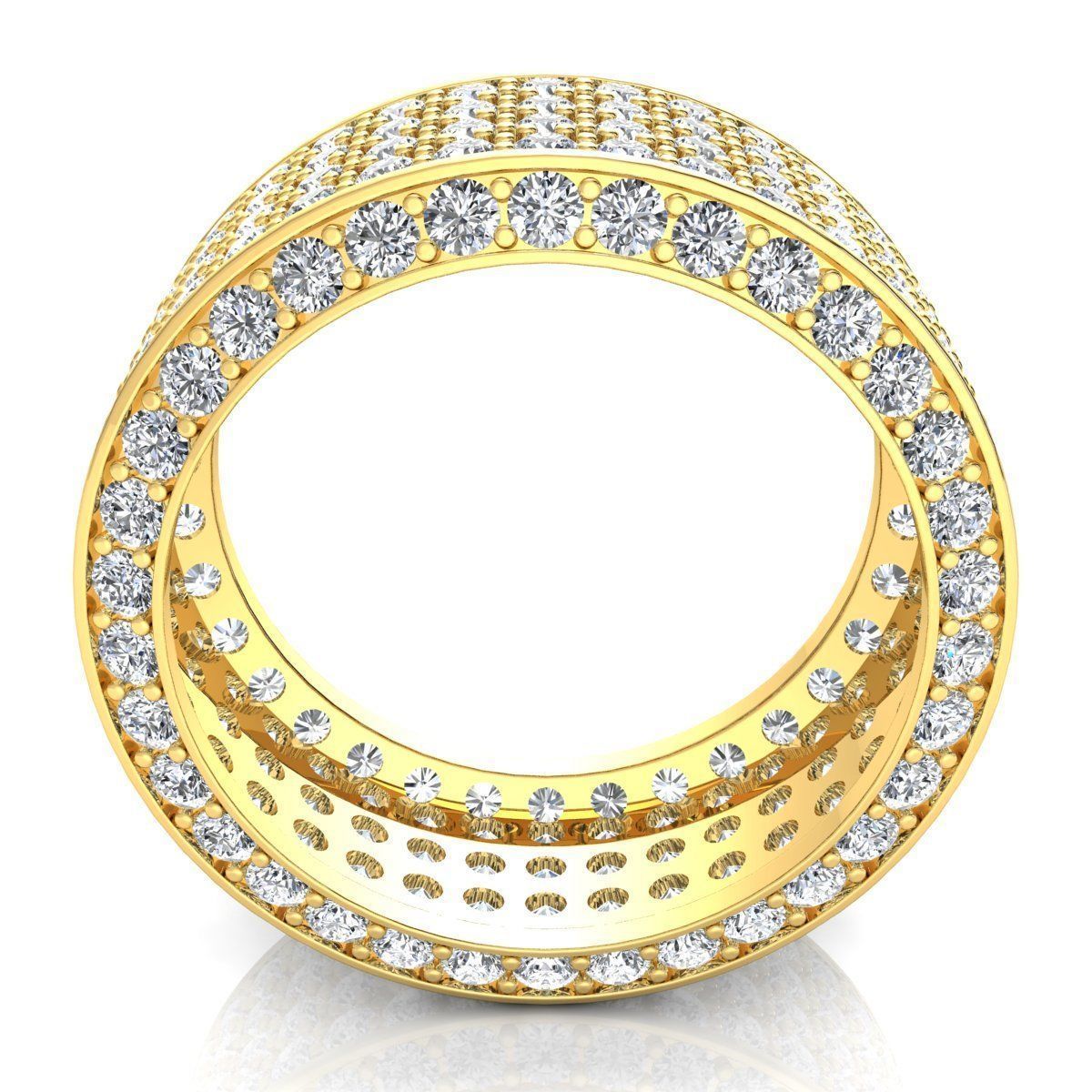 Woman Ring 3d Pring Model 3D print model_5