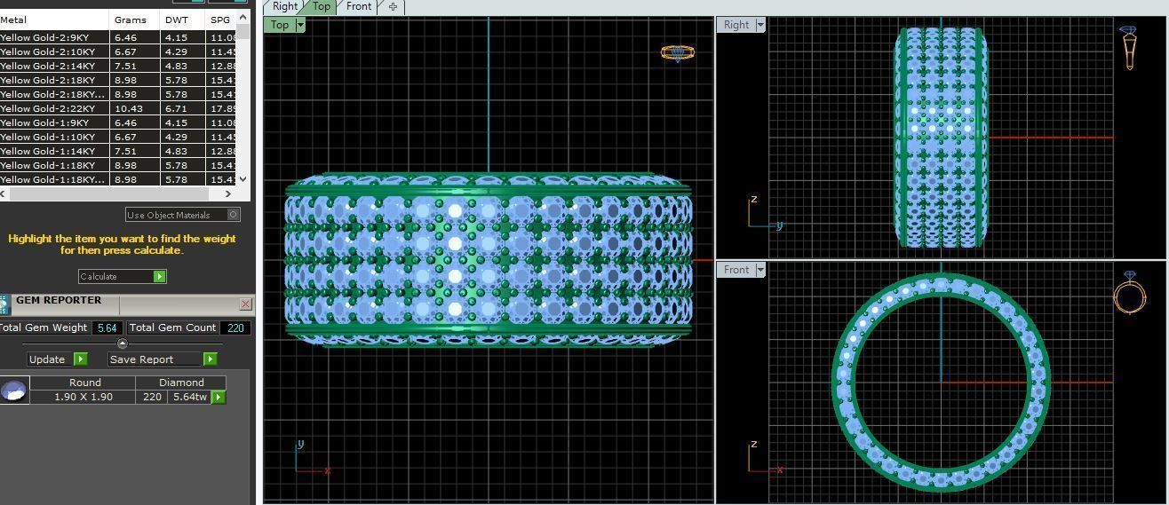 Woman Ring 3d Pring Model 3D print model_12