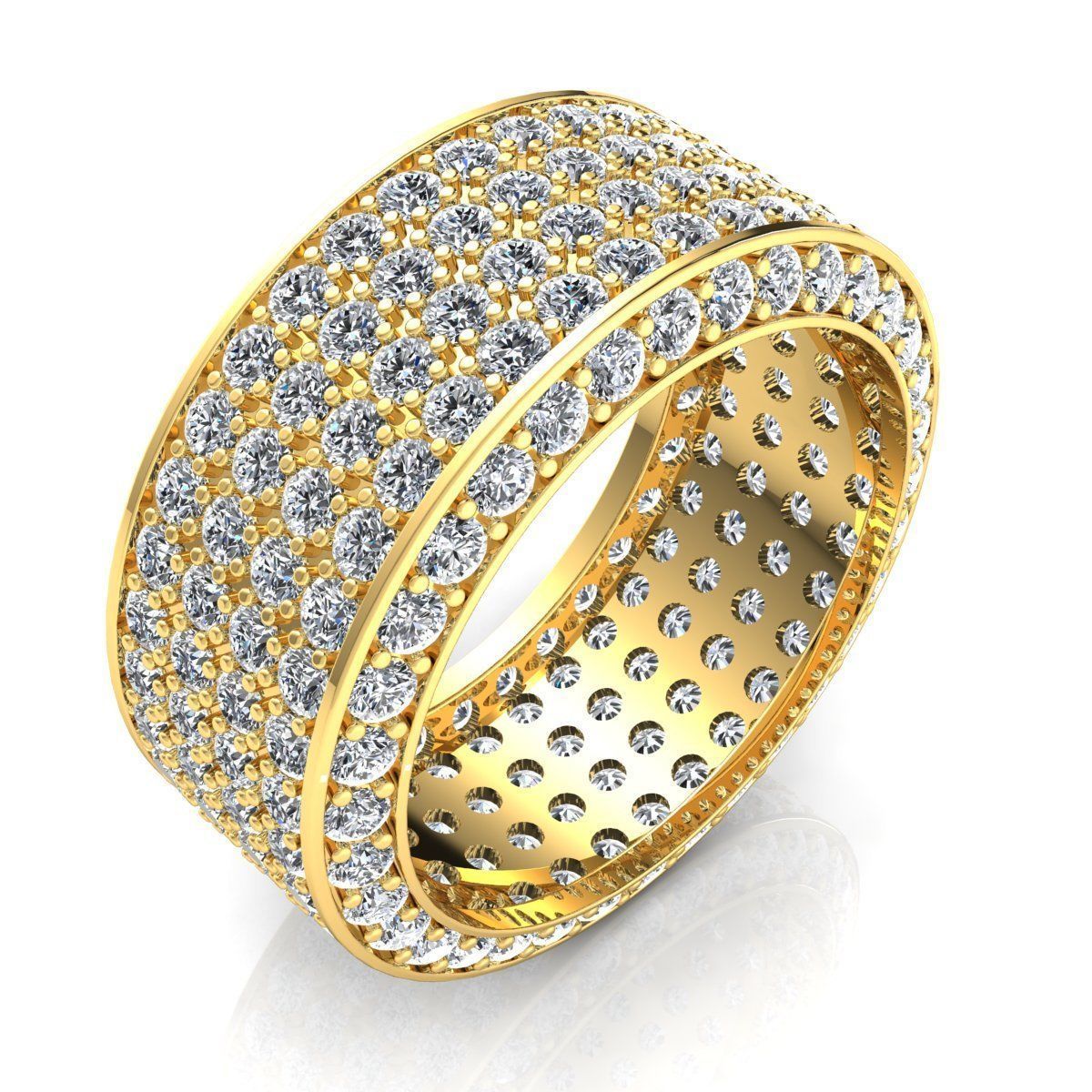 Woman Ring 3d Pring Model 3D print model_2