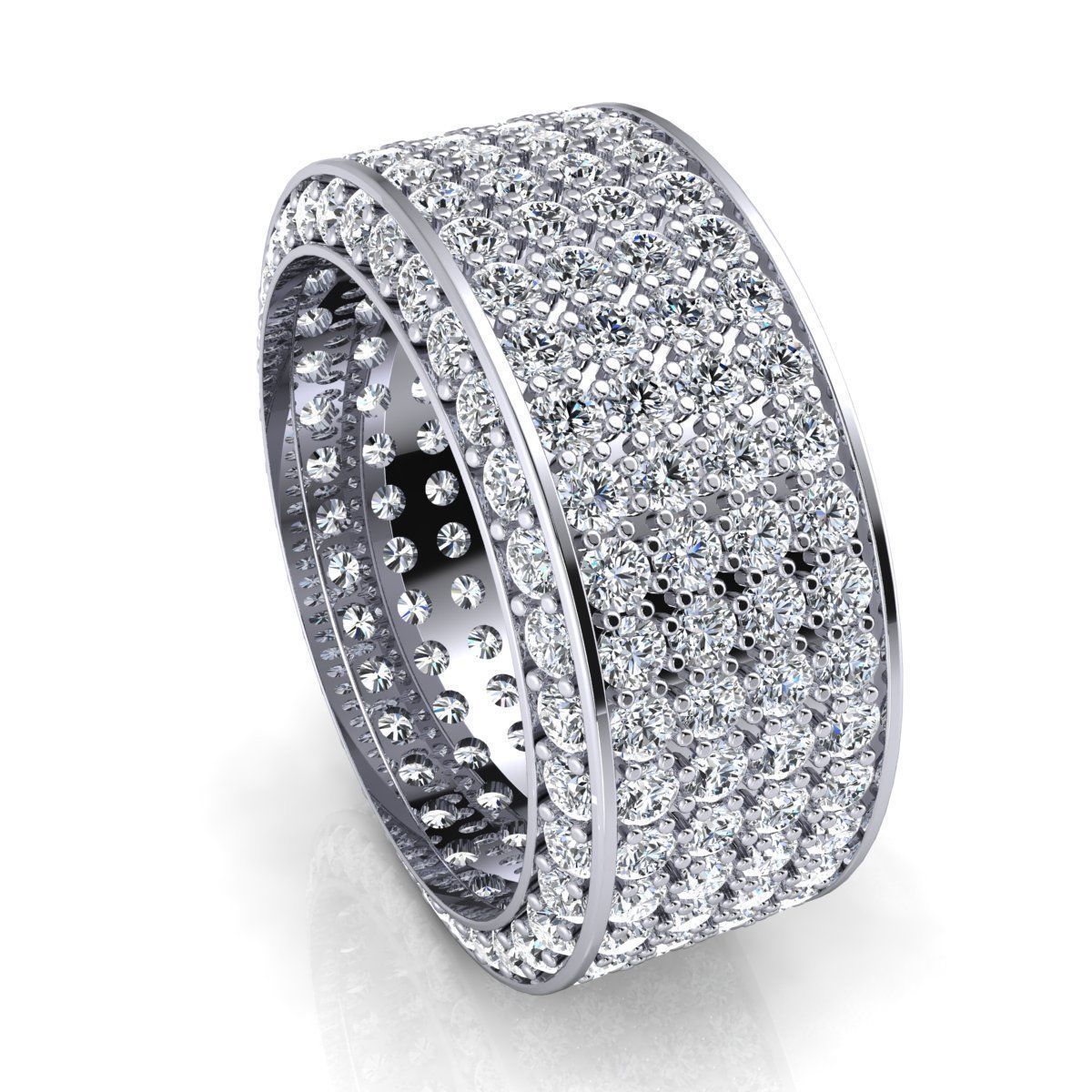 Woman Ring 3d Pring Model 3D print model_9