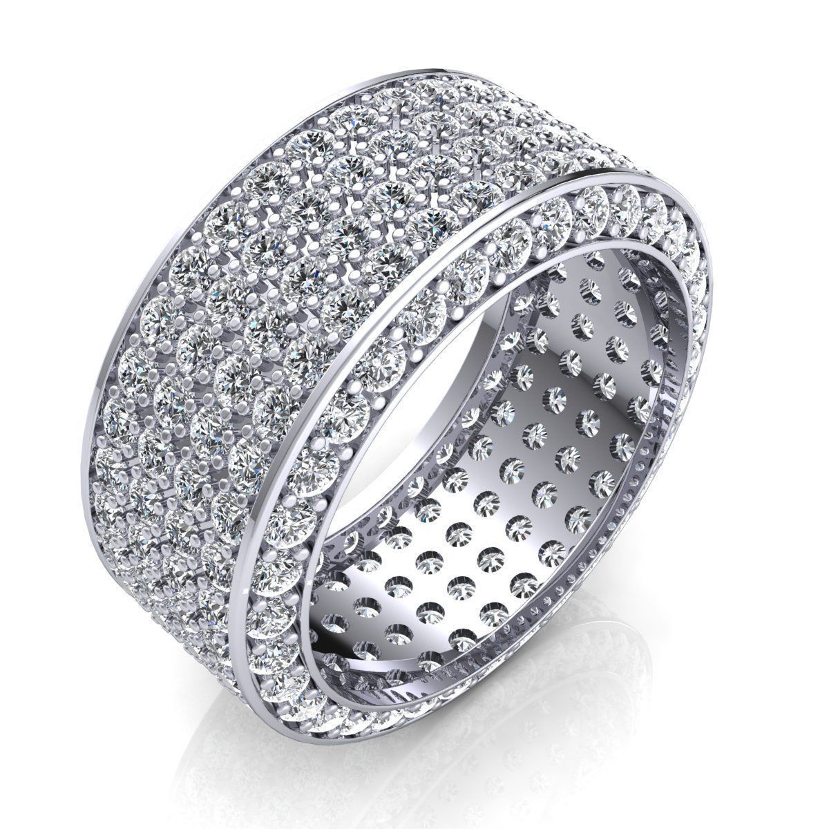 Woman Ring 3d Pring Model 3D print model_1