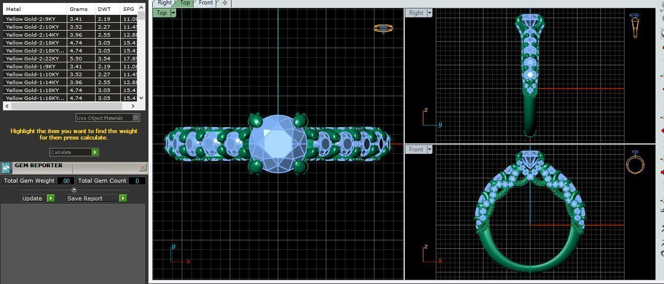 Engagement Ring 3dm Print Model  3D print model_12