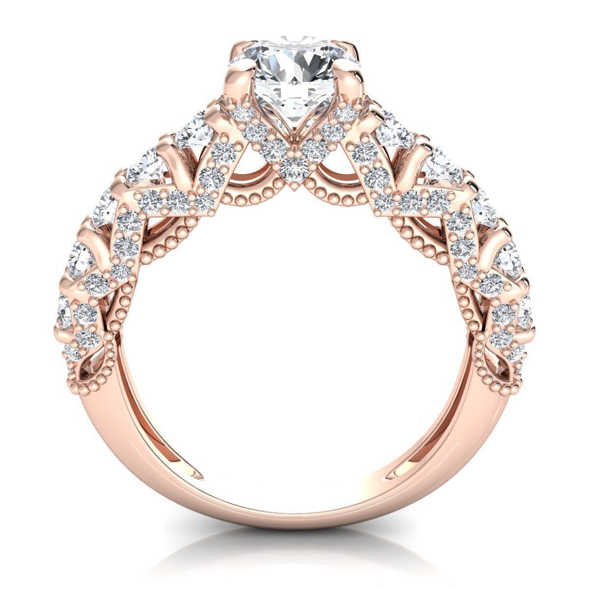 Engagement Ring 3dm Print Model  3D print model_4