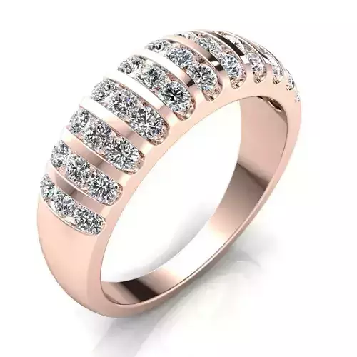 Woman Ring 3d Pring Model