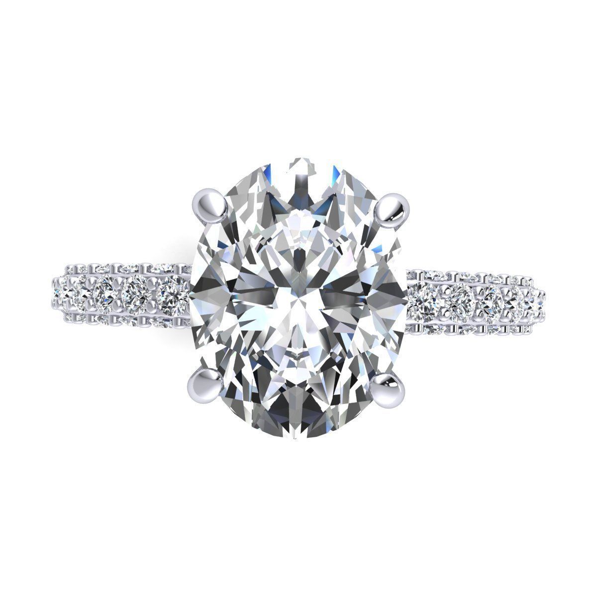 Engagement Ring 3dm print Model  3D print model_6