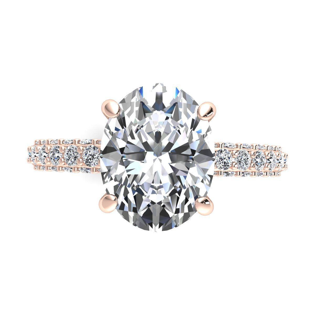 Engagement Ring 3dm print Model  3D print model_7