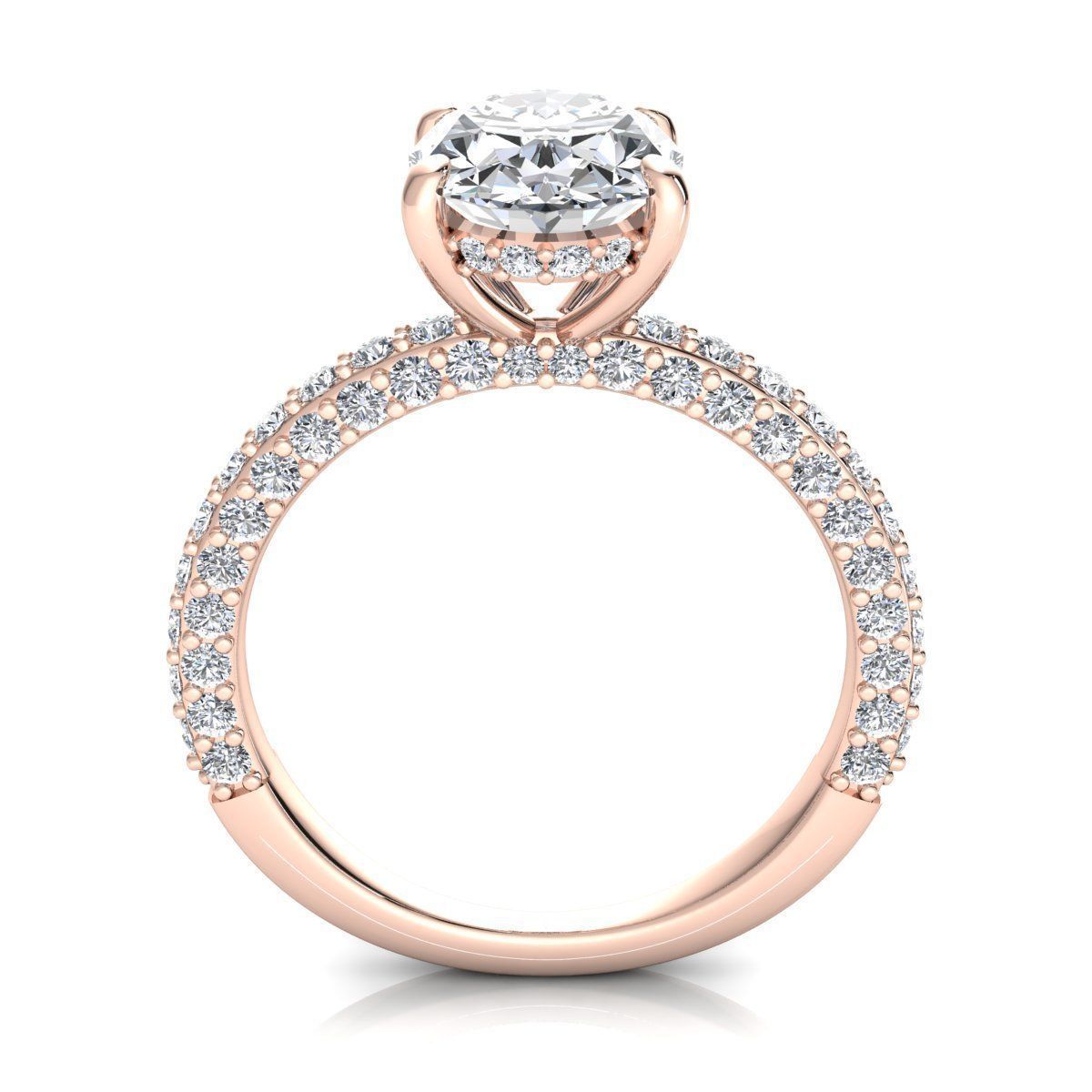 Engagement Ring 3dm print Model  3D print model_4