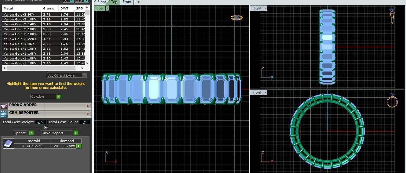 Eternity  Ring 3d Pring Model 3D print model_12