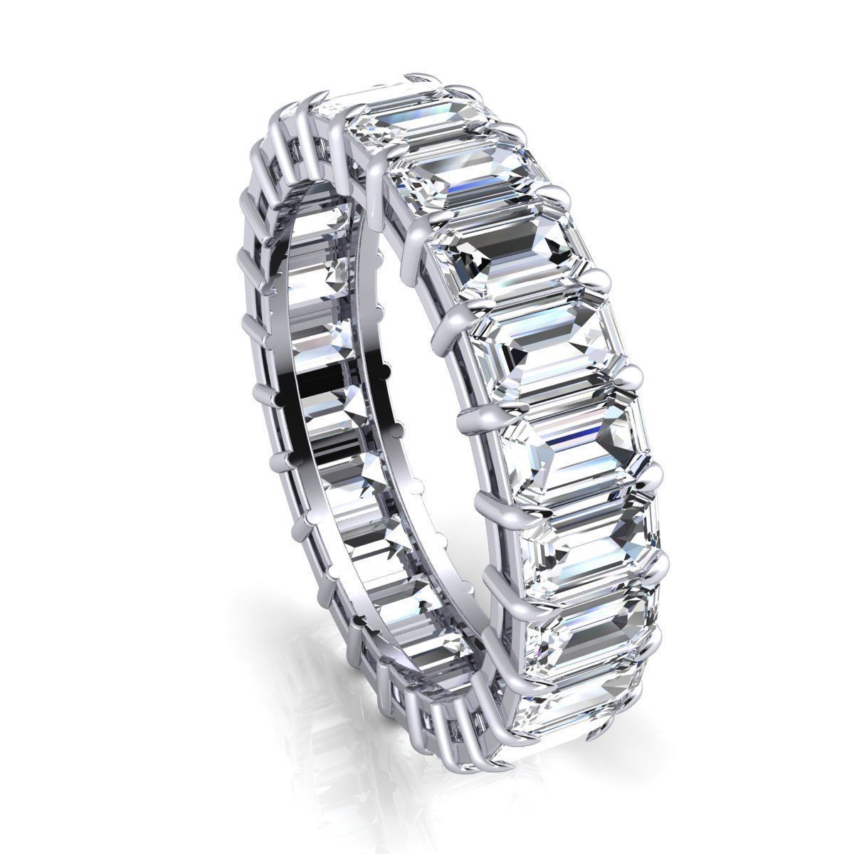 Eternity  Ring 3d Pring Model 3D print model_9