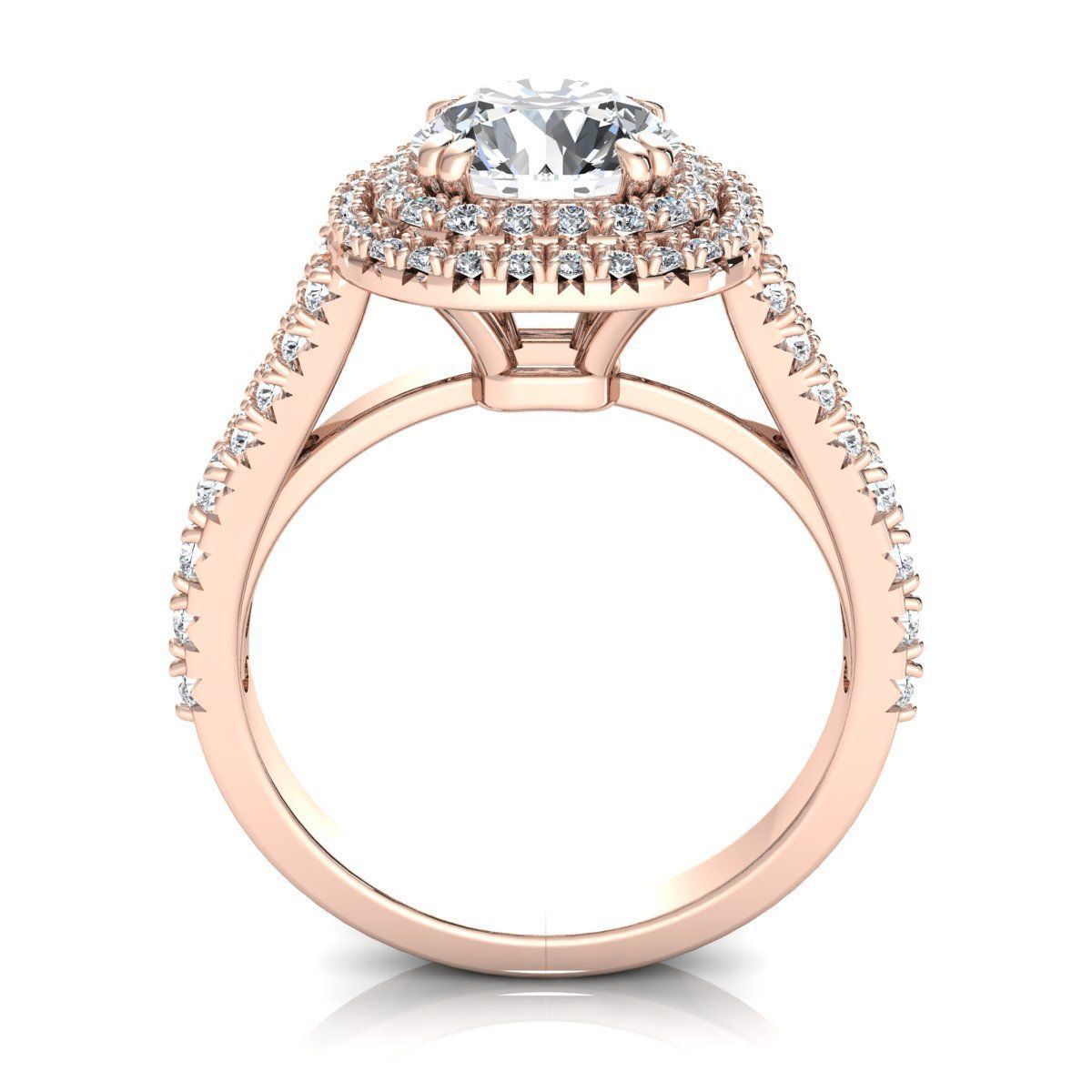 Woman Ring 3d Pring Model 3D print model_4