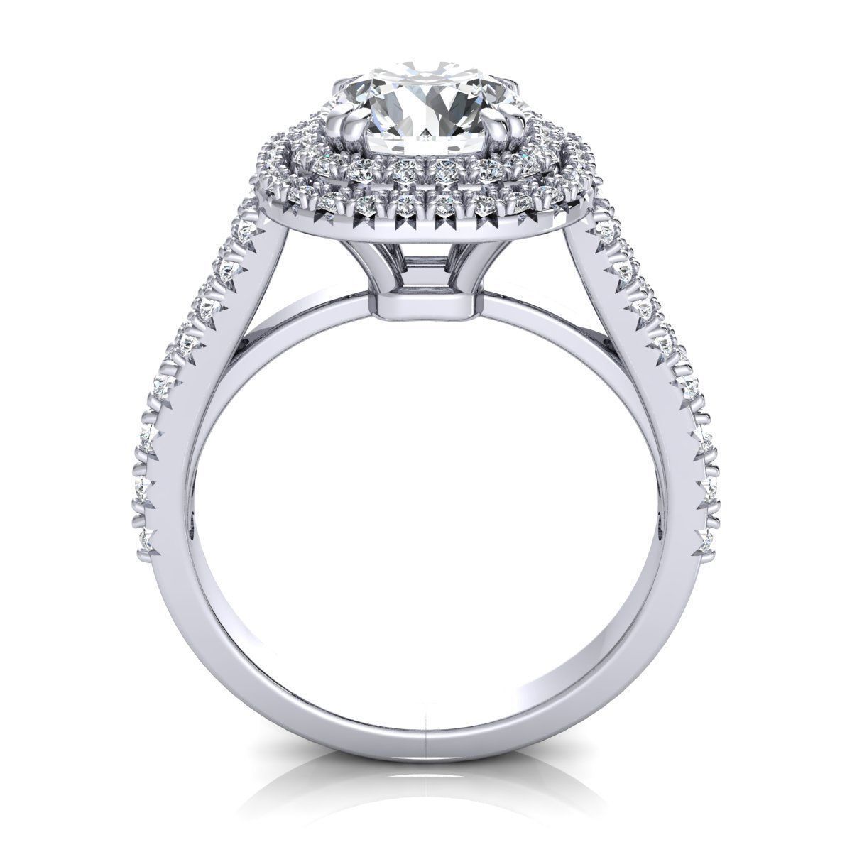 Woman Ring 3d Pring Model 3D print model_3