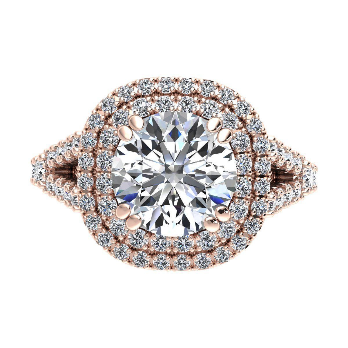 Woman Ring 3d Pring Model 3D print model_7