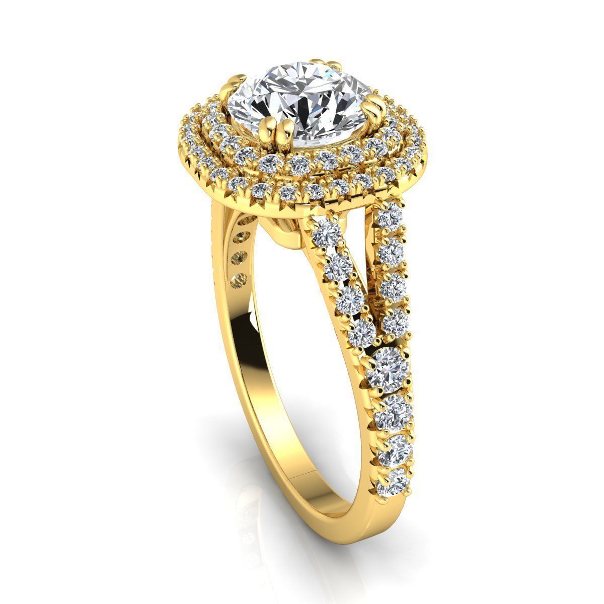 Woman Ring 3d Pring Model 3D print model_11