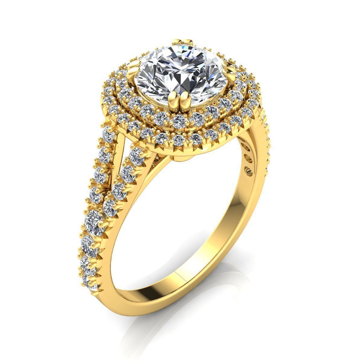 Woman Ring 3d Pring Model 3D print model_2