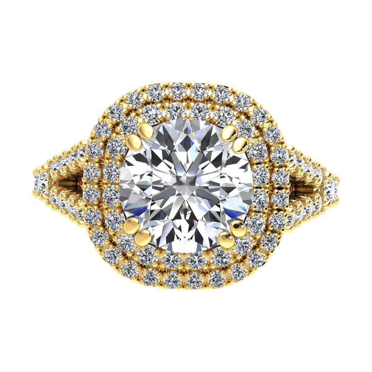 Woman Ring 3d Pring Model 3D print model_8