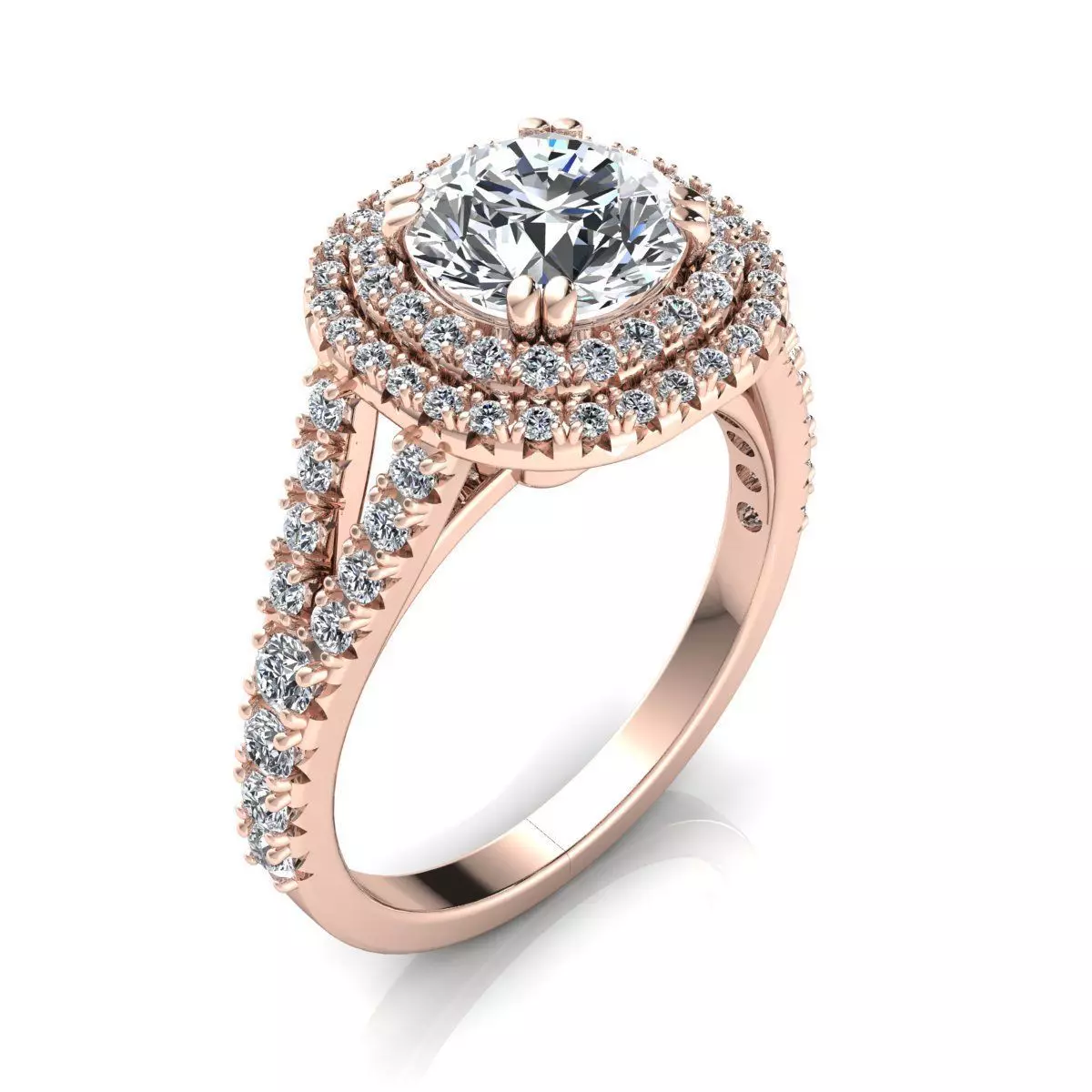 Woman Ring 3d Pring Model 3D print model_0