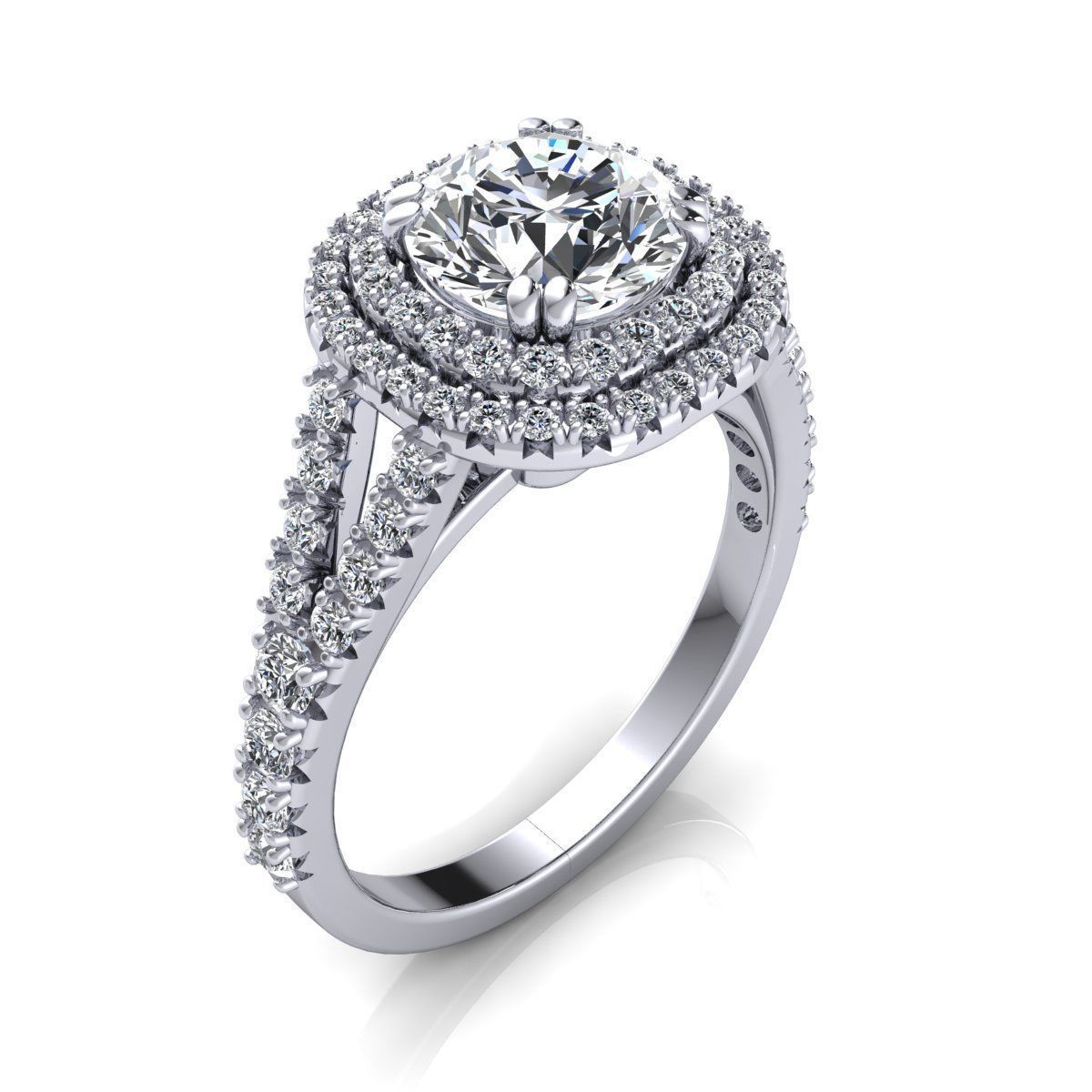 Woman Ring 3d Pring Model 3D print model_1