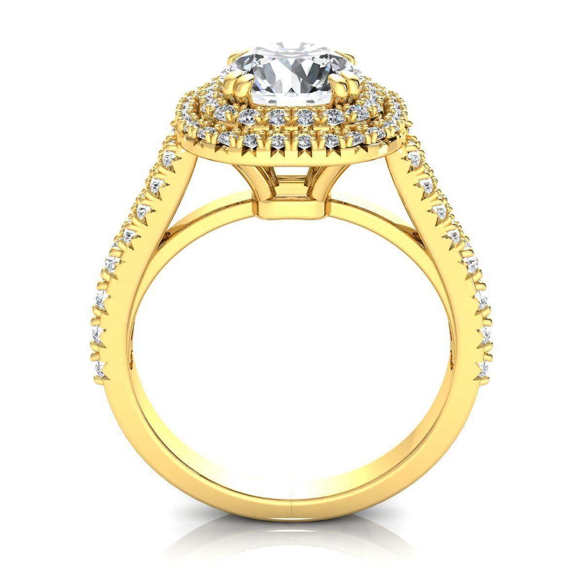 Woman Ring 3d Pring Model 3D print model_5