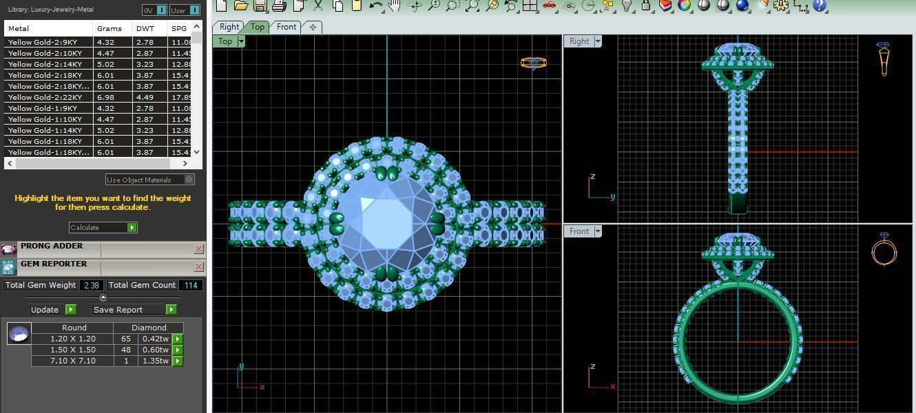 Engagement Ring 3dm print Model  3D print model_12