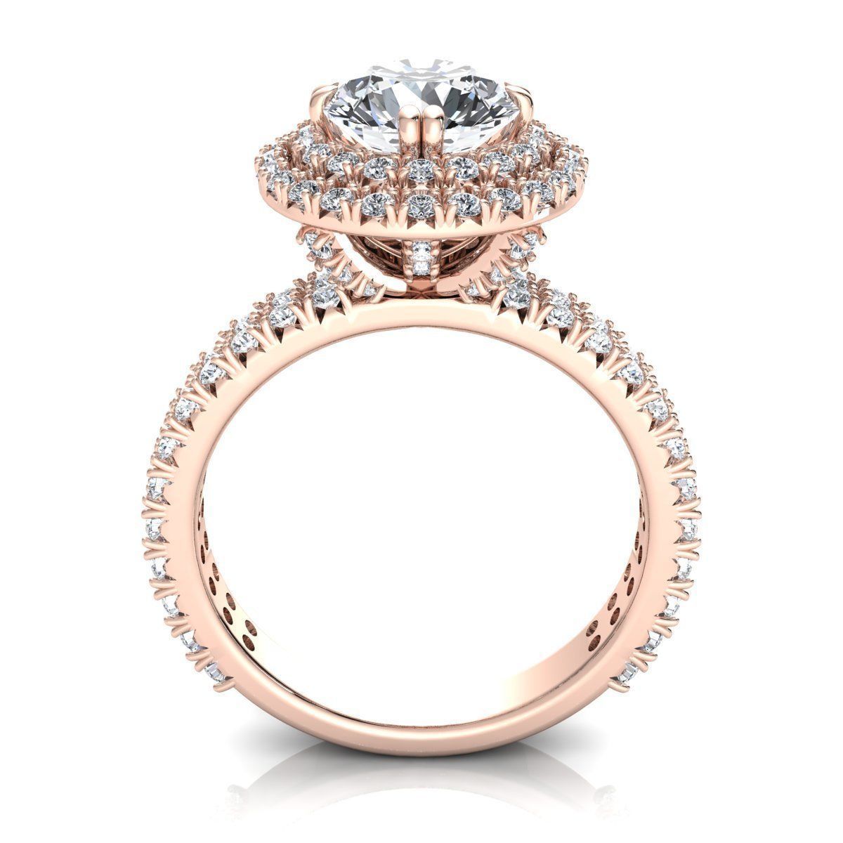 Engagement Ring 3dm print Model  3D print model_4