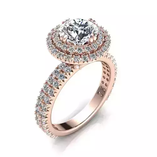 Engagement Ring 3dm print Model  3D print model