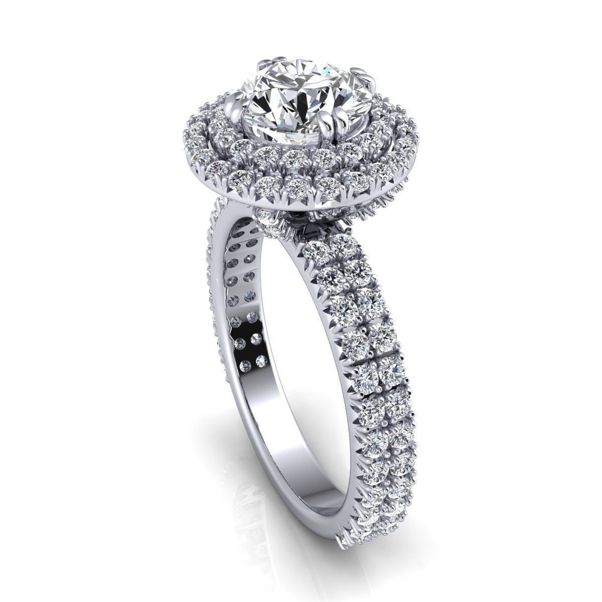 Engagement Ring 3dm print Model  3D print model_9