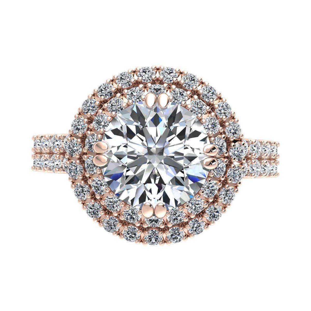 Engagement Ring 3dm print Model  3D print model_7