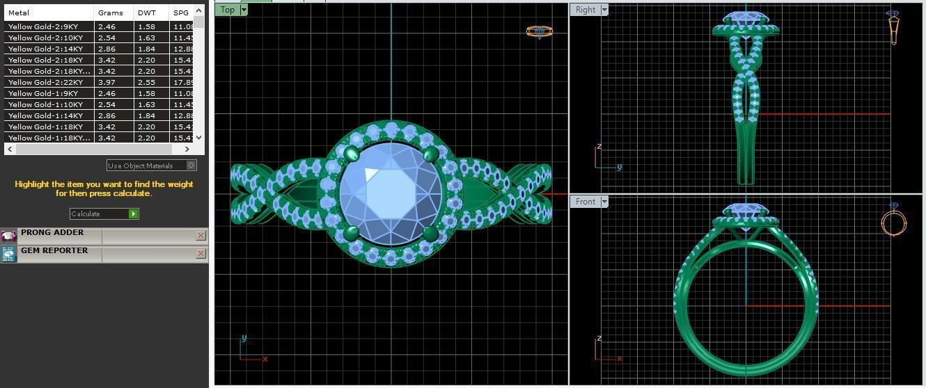 Engagement Ring 3dm Print Model  3D print model_12