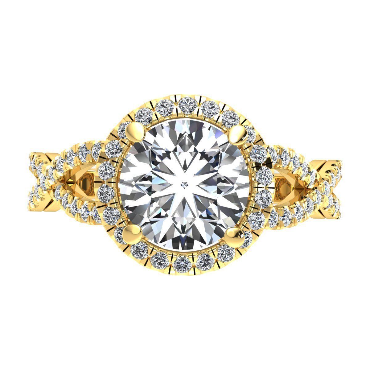 Engagement Ring 3dm Print Model  3D print model_8