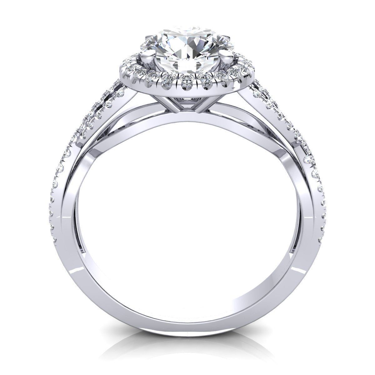 Engagement Ring 3dm Print Model  3D print model_3