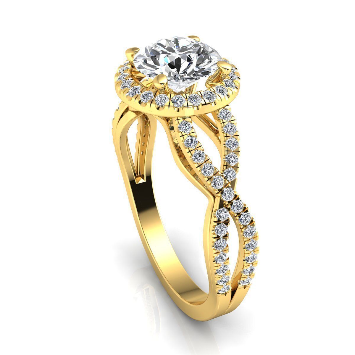 Engagement Ring 3dm Print Model  3D print model_11