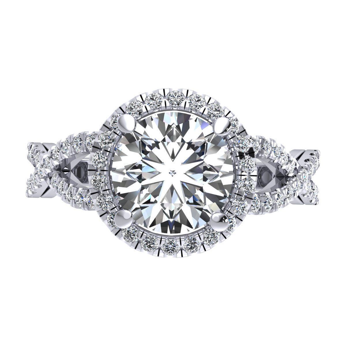 Engagement Ring 3dm Print Model  3D print model_6