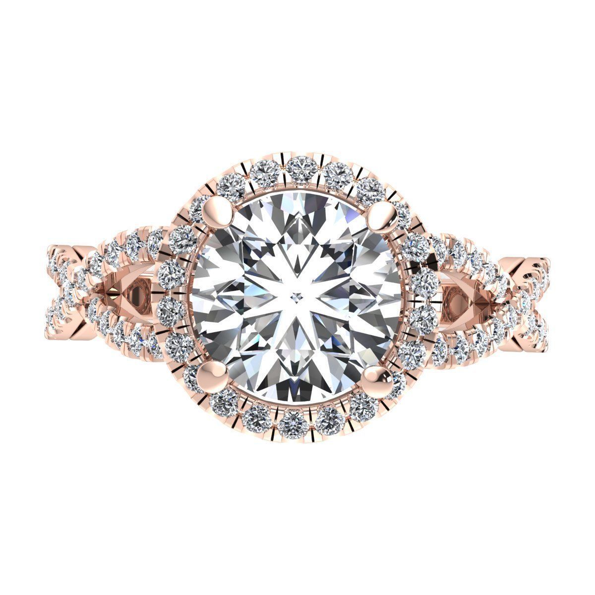 Engagement Ring 3dm Print Model  3D print model_7