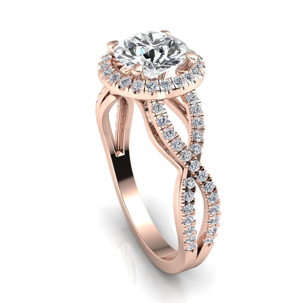 Engagement Ring 3dm Print Model  3D print model_10