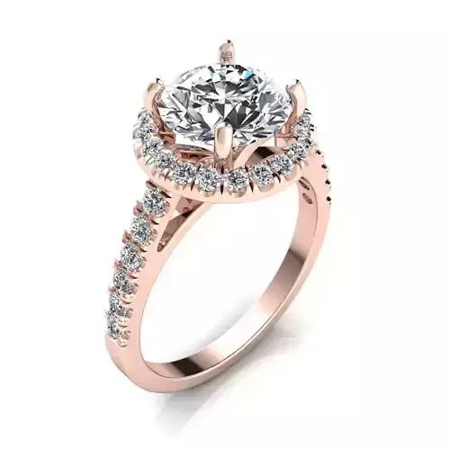 Engagement Woman Ring 3d Pring Model 3D print model