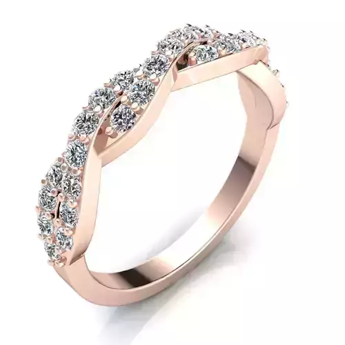 Woman Ring 3d Pring Model