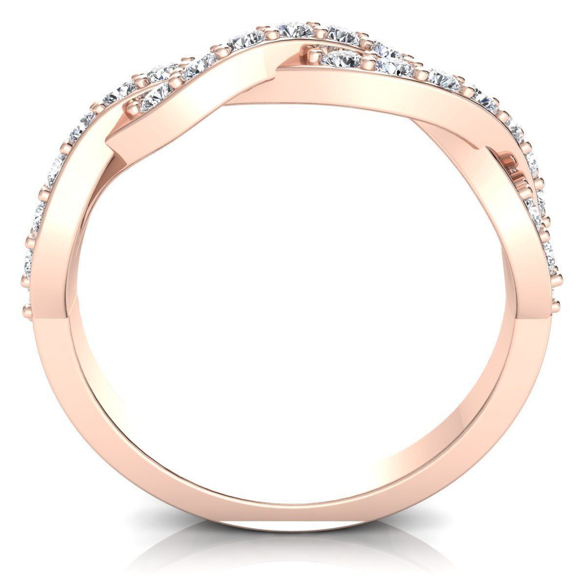 Woman Ring 3d Pring Model 3D print model_4