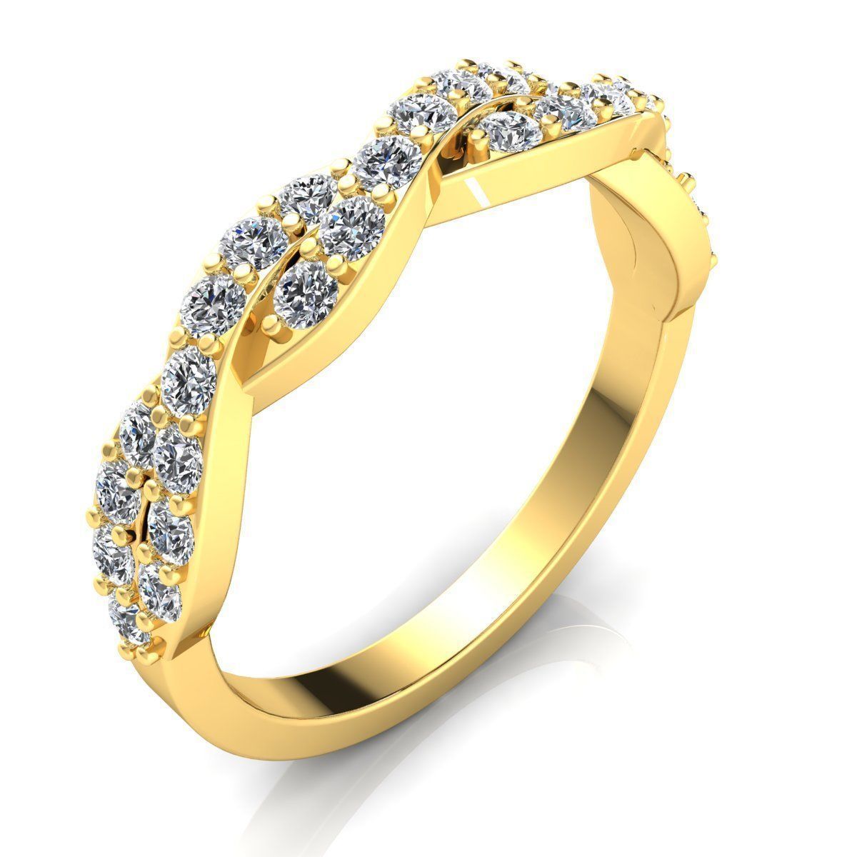 Woman Ring 3d Pring Model 3D print model_2