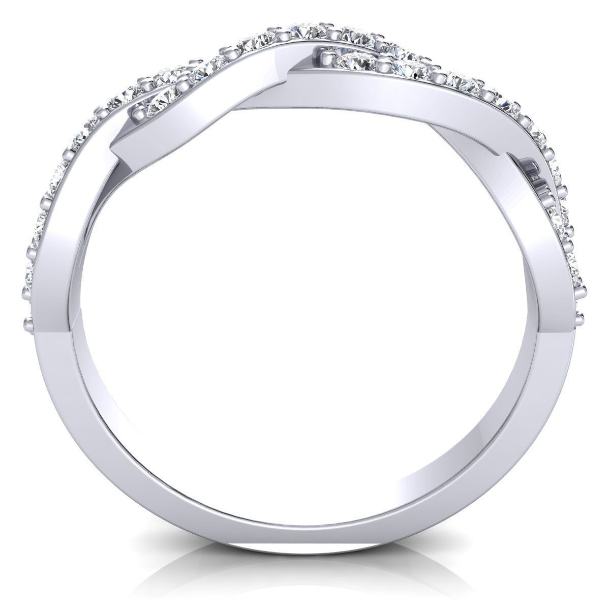 Woman Ring 3d Pring Model 3D print model_3