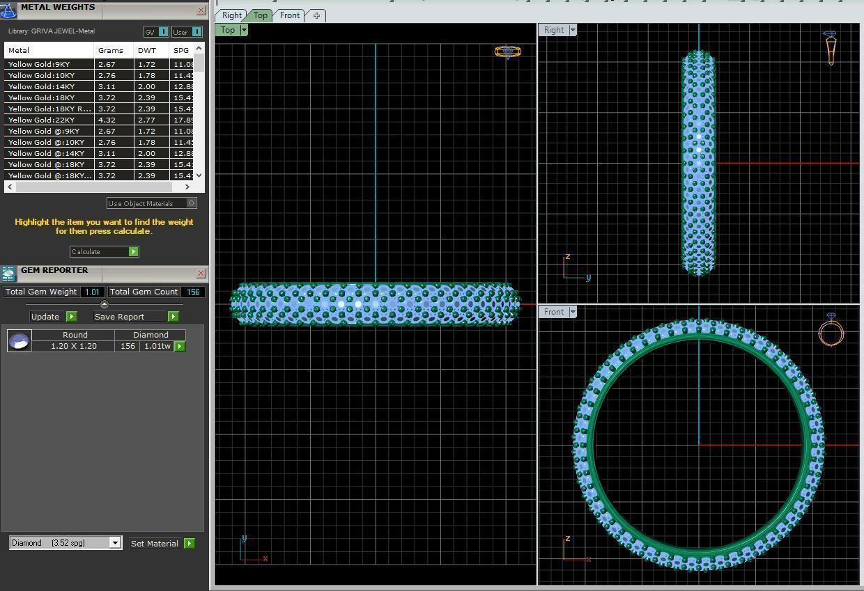 Eternity Ring 3d Pring Model 3D print model_12