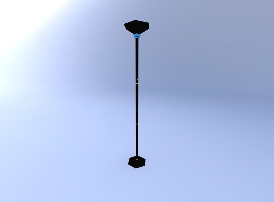 Lamp,Floor 3D model