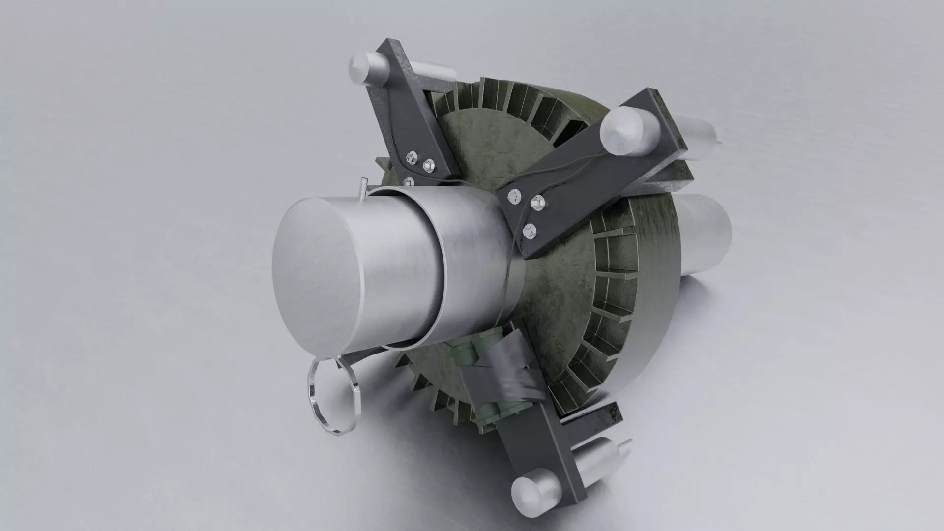 Fuze Cluster Charge 3D model