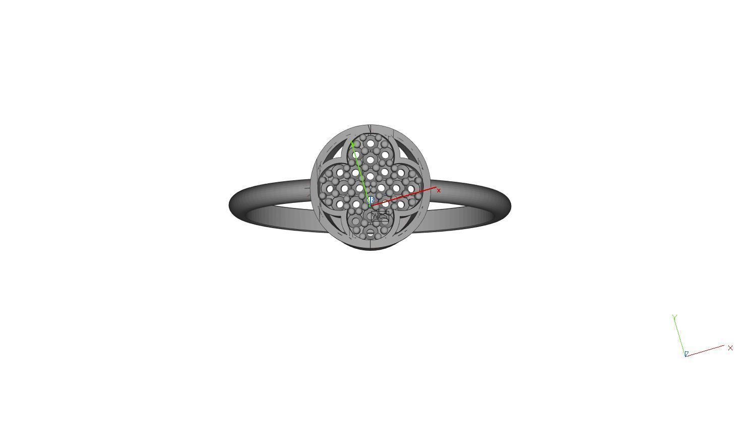 Gold Silver Ring 3d Print Model 3D print model 3D print model_5