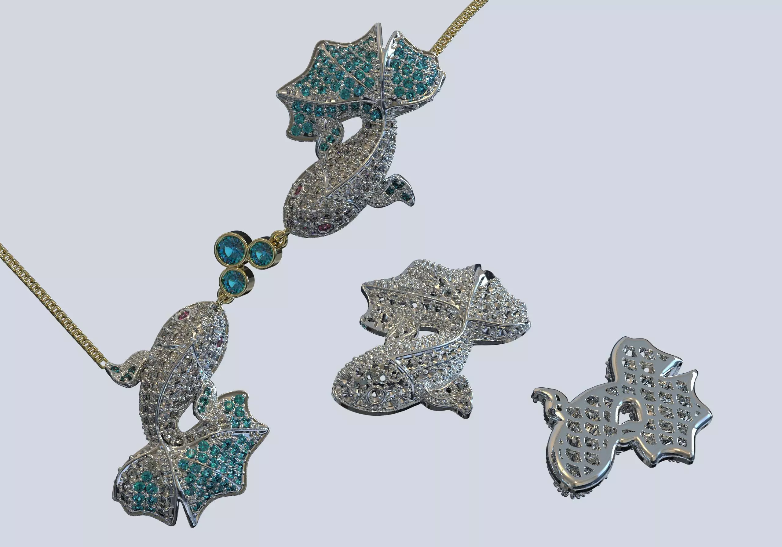 pendant jewelry  3D print model_0