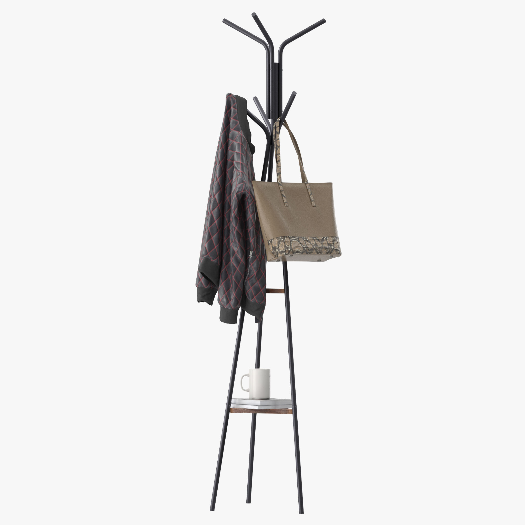 Valdosta Coat Rack 3D model_2