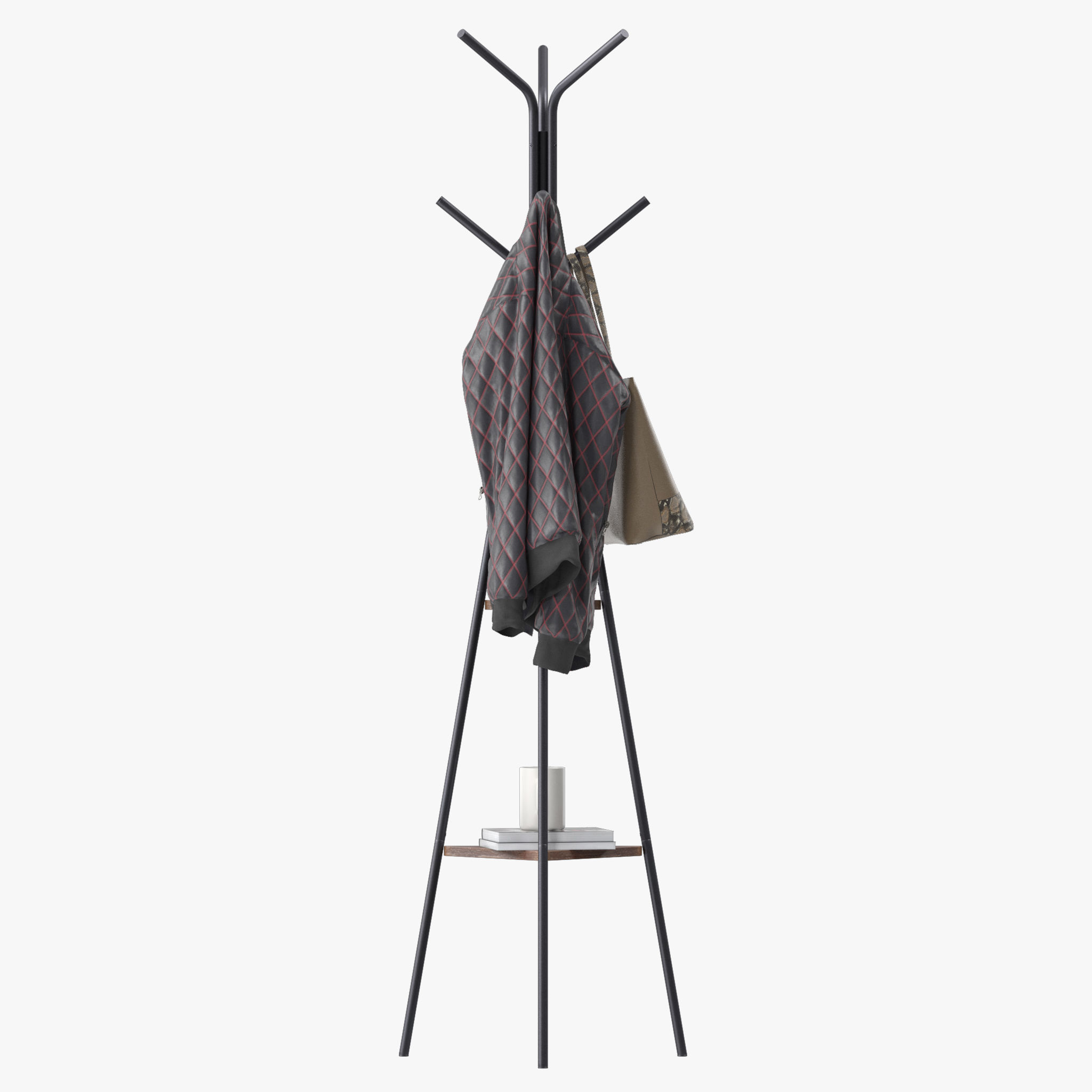 Valdosta Coat Rack 3D model_3