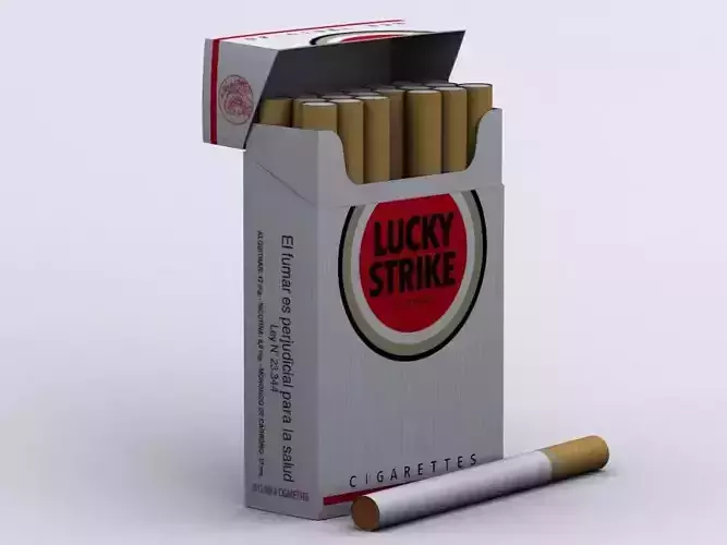 Lucky Strike Cigarettes Box